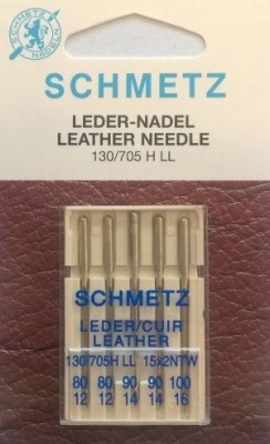SCHMETZ AGHI PELLE NO. 80-100 - SCHMETZ LEDER NADELN NR. 80-100
